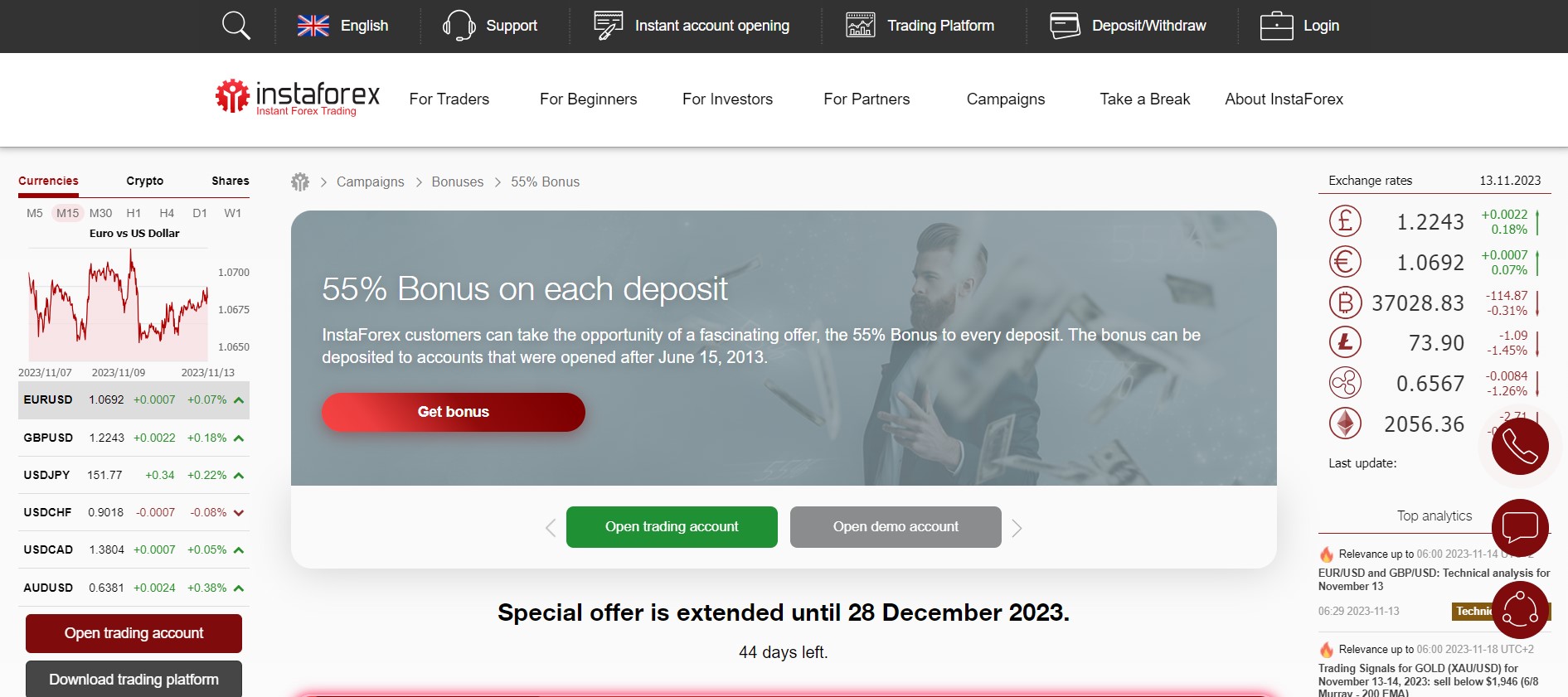 FOREX.com vs InstaForex – Which Broker Is Better in 2025?